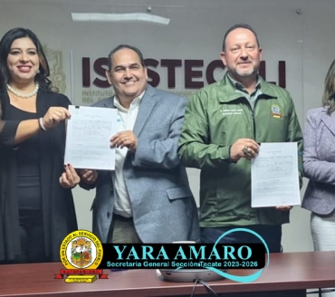Firma del Contrato Colectivo de Trabajo 2023 - Issstecali